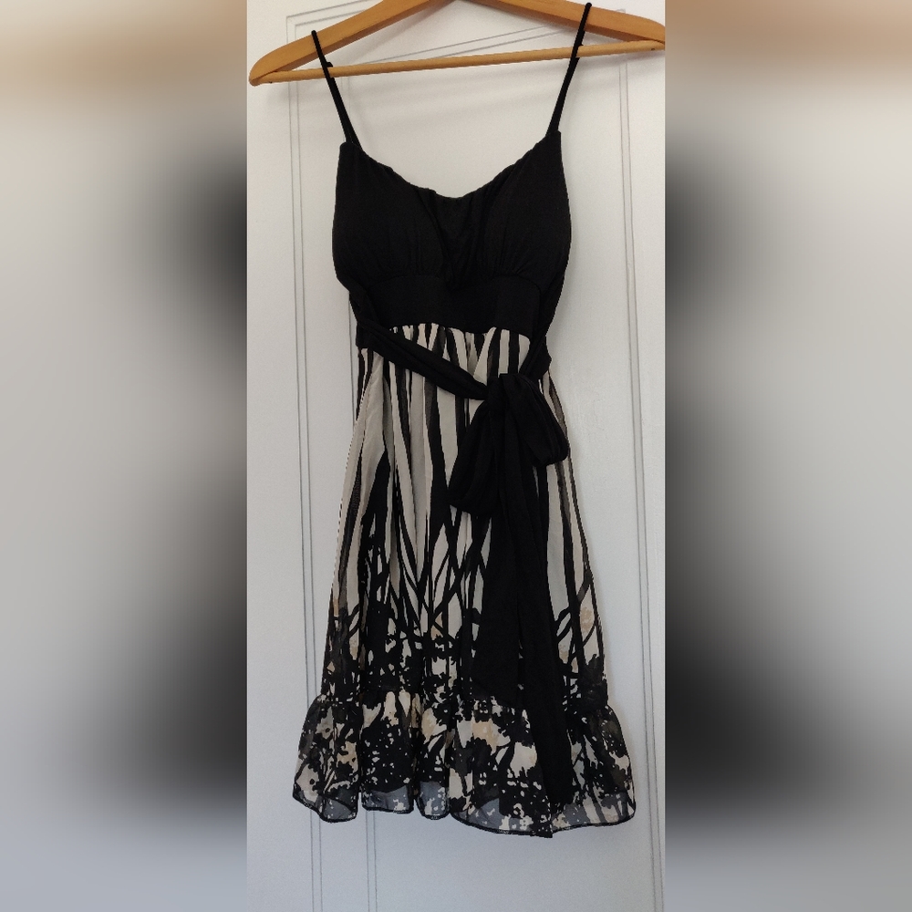 Flirty Mini Dress - Rayon & Knit